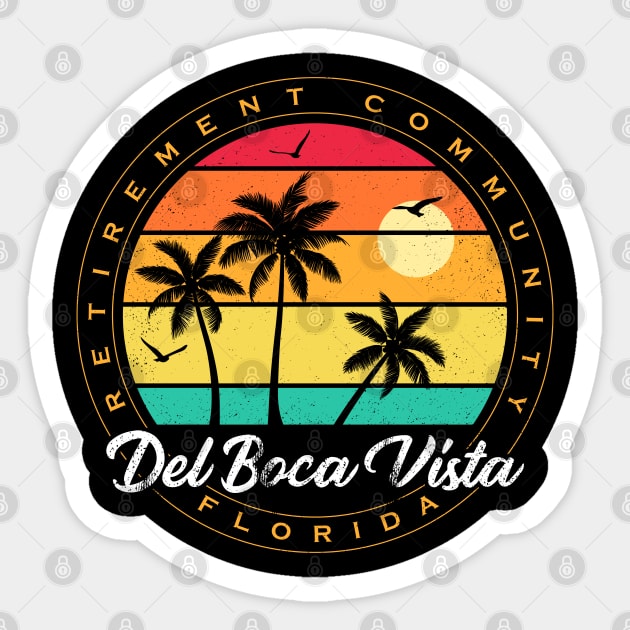 Del Boca Vista - Vintage Tv Show Sticker by Sachpica